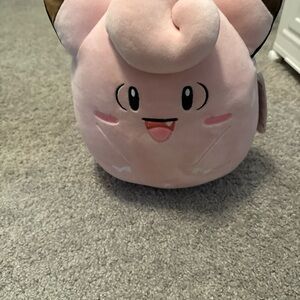 Pink Clefairy Plush Toy Soft Pokemon Character